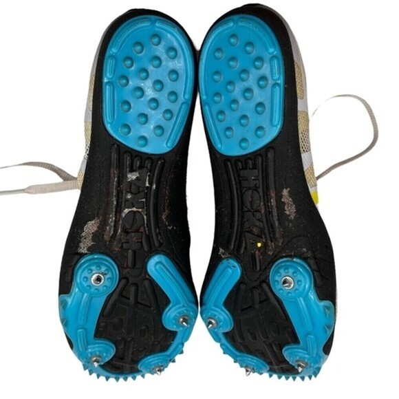 Hoka One One Rocket LD Track Spikes White Women’s Size 8 Racing Shoes - Picture 10 of 12